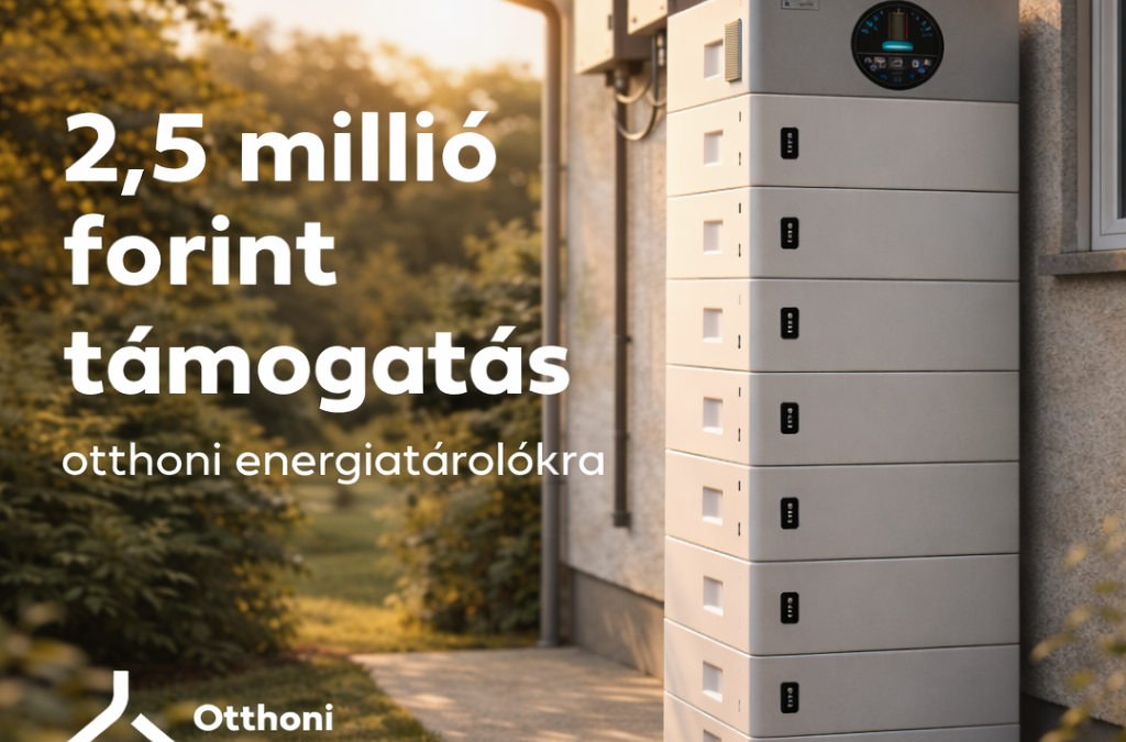 Otthoni Energiatároló Program 2026 – fontos tudnivalók + FoxESS csomagok