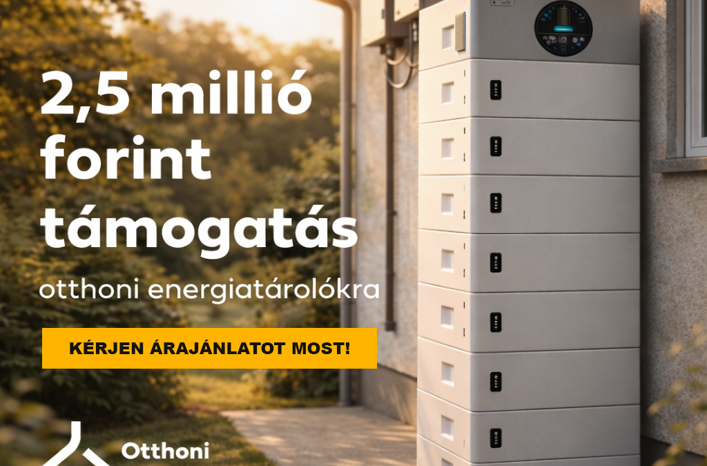 Otthoni Energiatároló Program 2026 – kérjen alánlatot! Fontos tudnivalók + FoxESS csomagok
